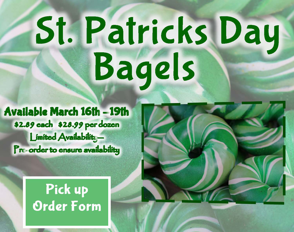 St. Patrick's Bagel