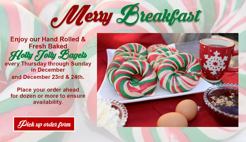 Christmas Bagel